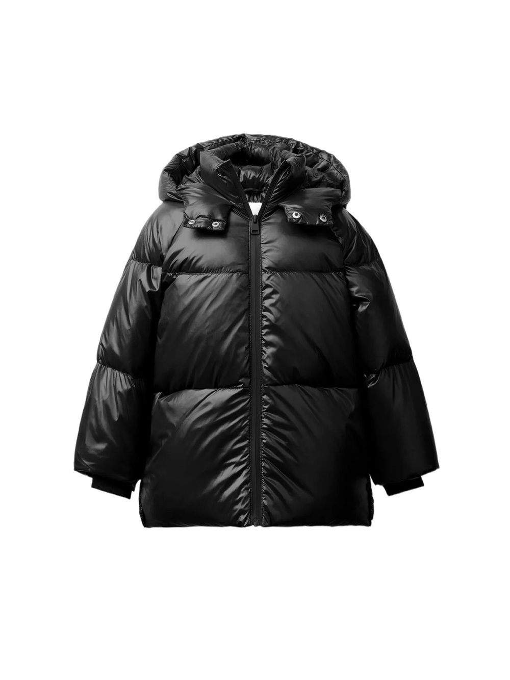 Water Repellent And Wind Resistant 50% Feather And 50% Down Puffer Coat